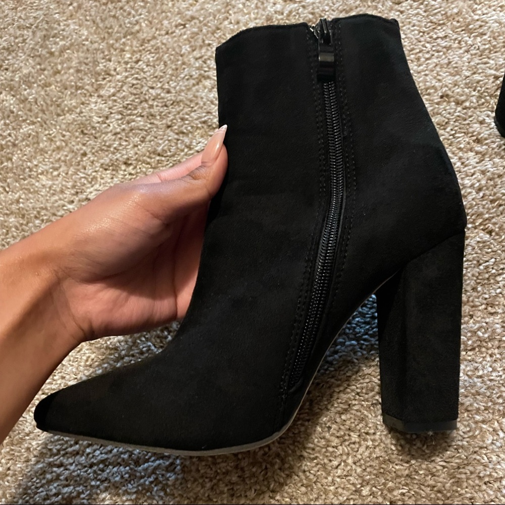 Black boots